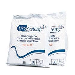 Urosystem Sacca Di Drenaggio Da Letto Incontinenza Tubo 90cm Con Scarico 30 Pezzi-1