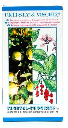 Vegetal Progress Urtista&Vischiz Per Le Naturali Difese Dell'organismo 80 Tavolette-1