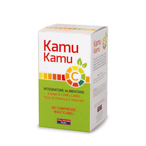 Vital Factors Kamu Kamu C integratore di Vitamina C 60 compresse masticabili-2