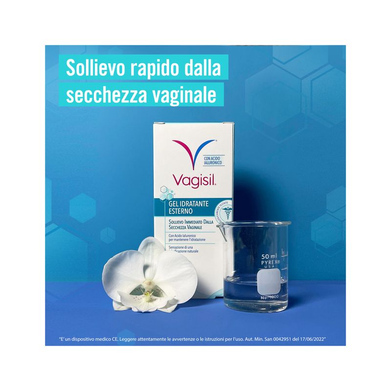 Vagisil Gel Lubrificante Idratante Esterno Con Acido Ialuronico Sollievo Rapido Dalla Secchezza 30g-2