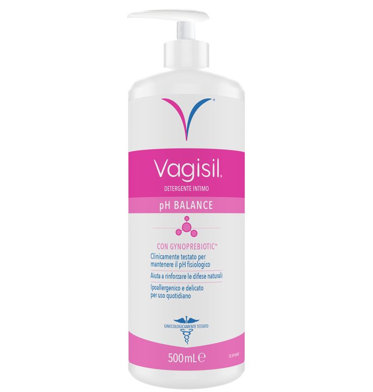 Vagisil Detergente Intimo pH Balance Per l'Igiene Intima Quotidiana Con Prebiotici Naturali 500ml-1
