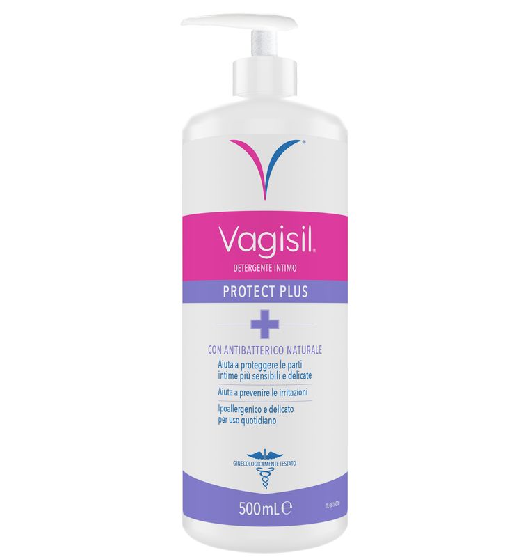 Vagisil Detergente Intimo Antibatterico Protect Plus Per l'Igiene Quotidiana Con Tea Tree Oil 500ml-1