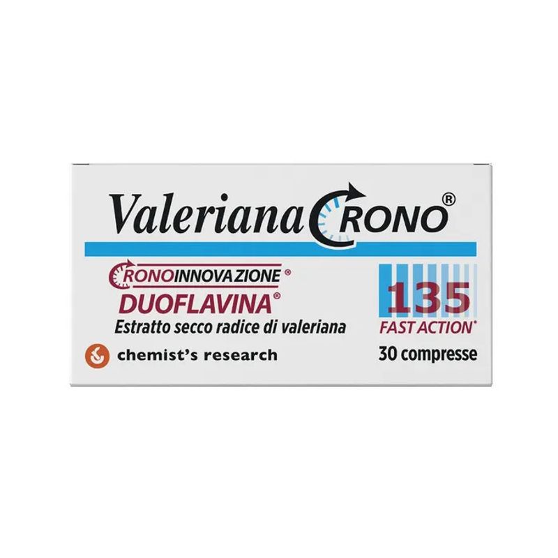Valeriana Crono distensivo e rilassante naturale 30 compresse-1