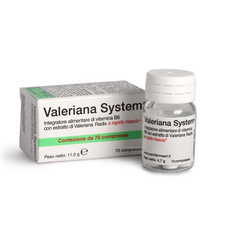 Valeriana System benessere del sonno 70 compresse-1
