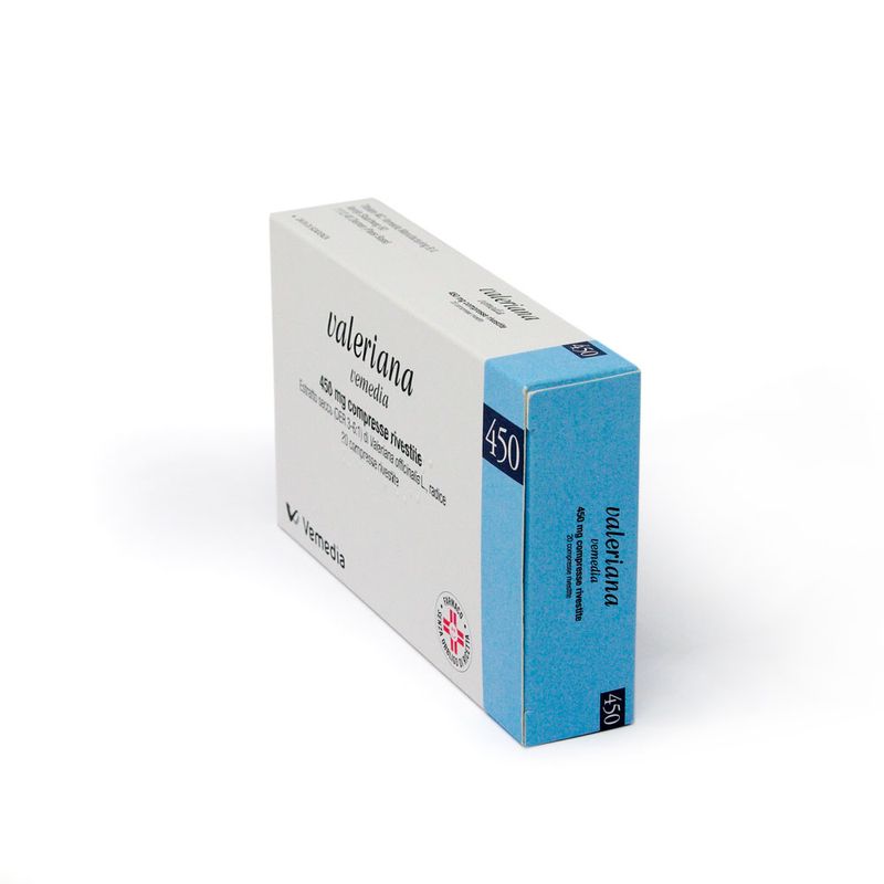 Valeriana Vemedia 450mg 20 Compresse Rivestite-6