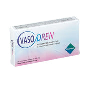 Vasodren per la funzionalità del microcircolo e il drenaggio dei liquidi corporei 30 compresse-1