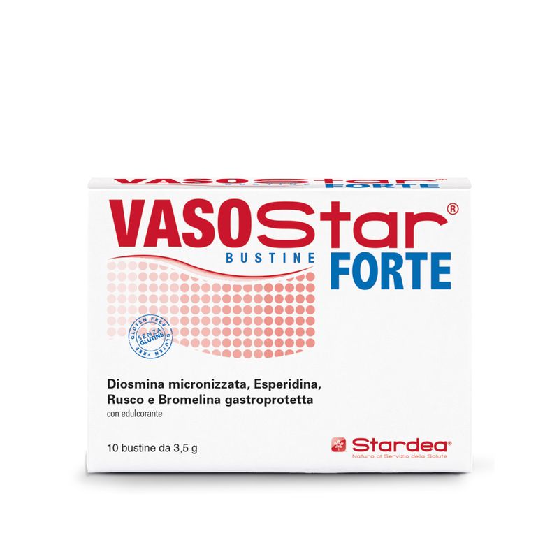 Vasostar Forte per la regolazione dei vasi sanguigni 10 bustine-1