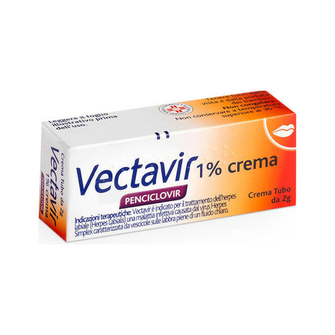 Vectavir 1% Crema 2g-2