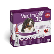 Vectra 3D Spot-on 3x8ml Antiparassitario Cani >40kg Tappo Rosso-1