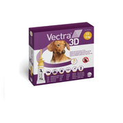 Vectra 3D Soluzione Antiparassitaria per cani da 1,5-4 kg giallo 3 pipette-1
