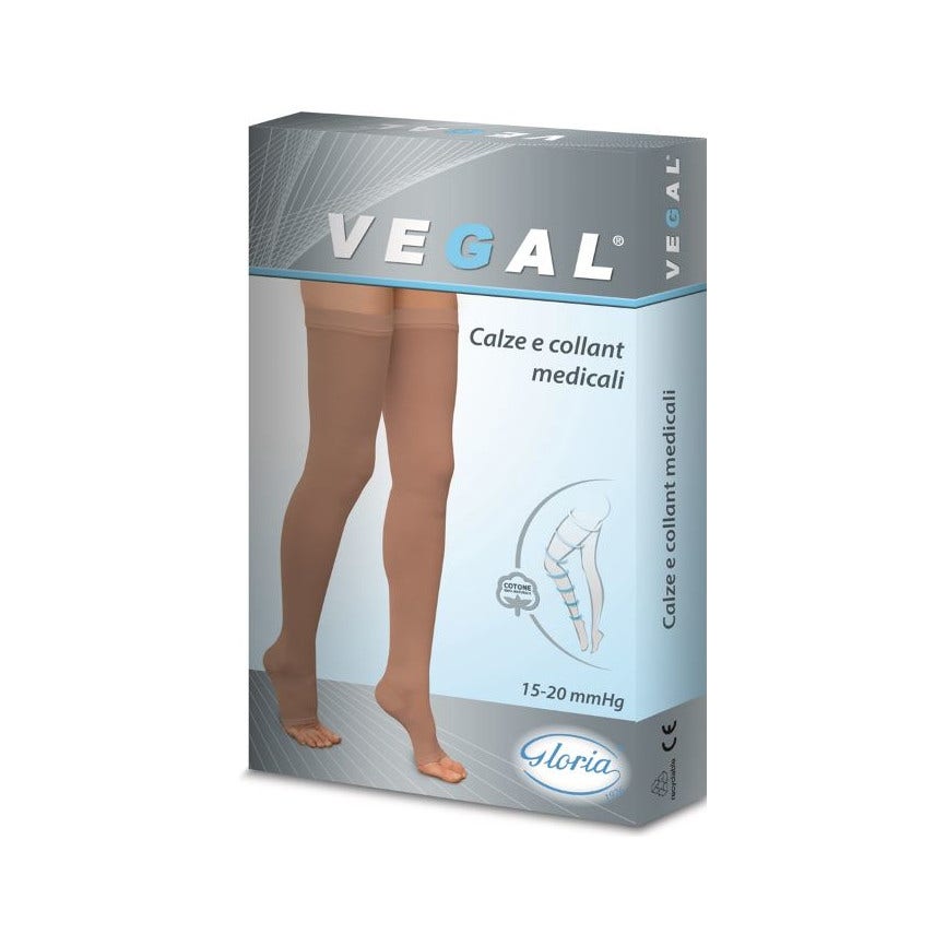 Gloria Med Vegal Gambaletto Beige Taglia L 1 Pezzo-1