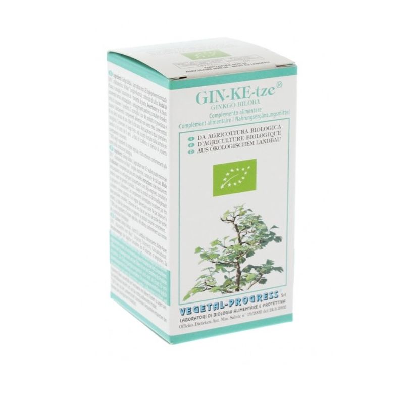 Vegetal Progress Gin-Ke-Tze Bio per il microcircolo 80 tavolette-0