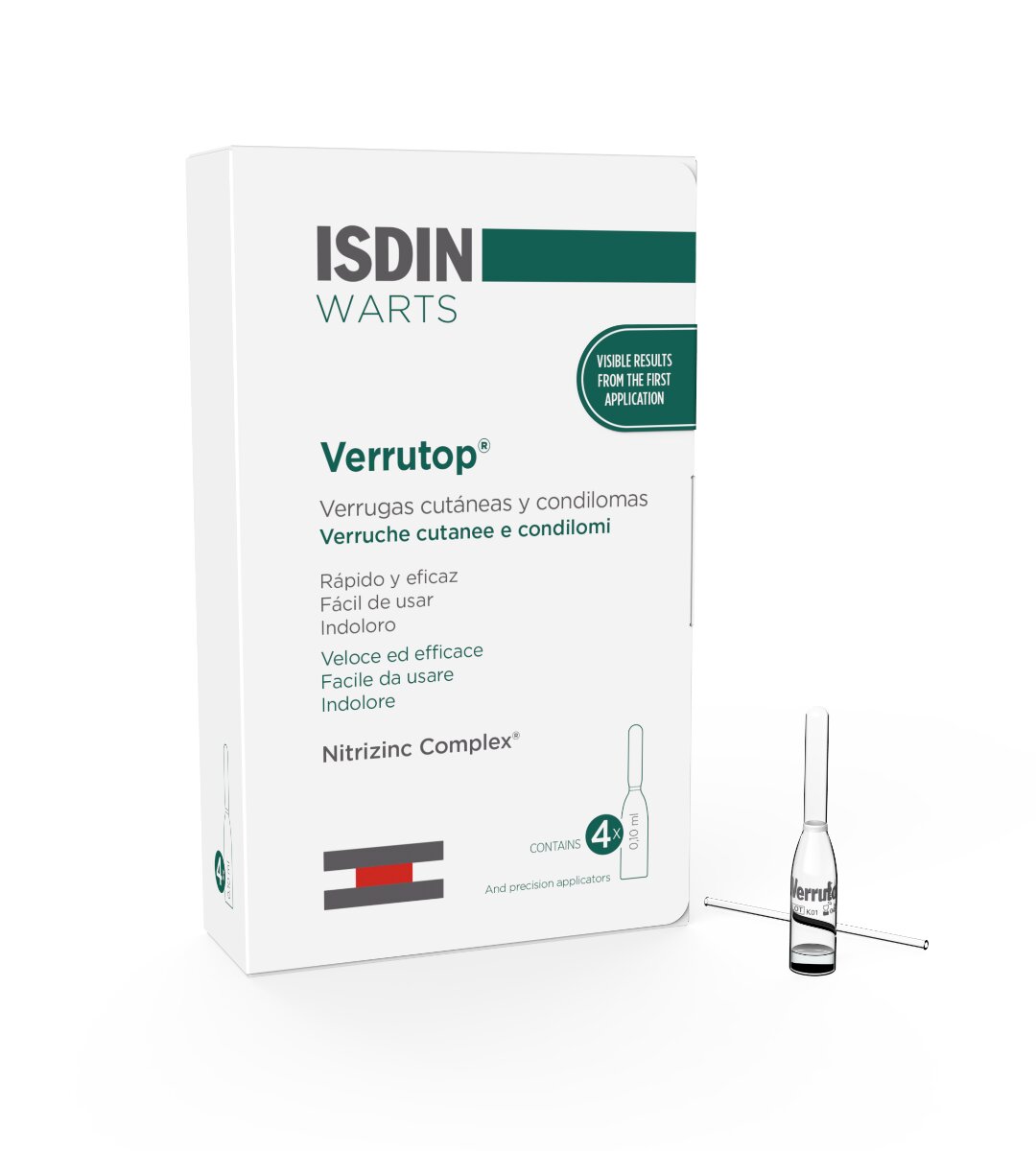 Isdin Verrutop Corpo 4 Fiale-2