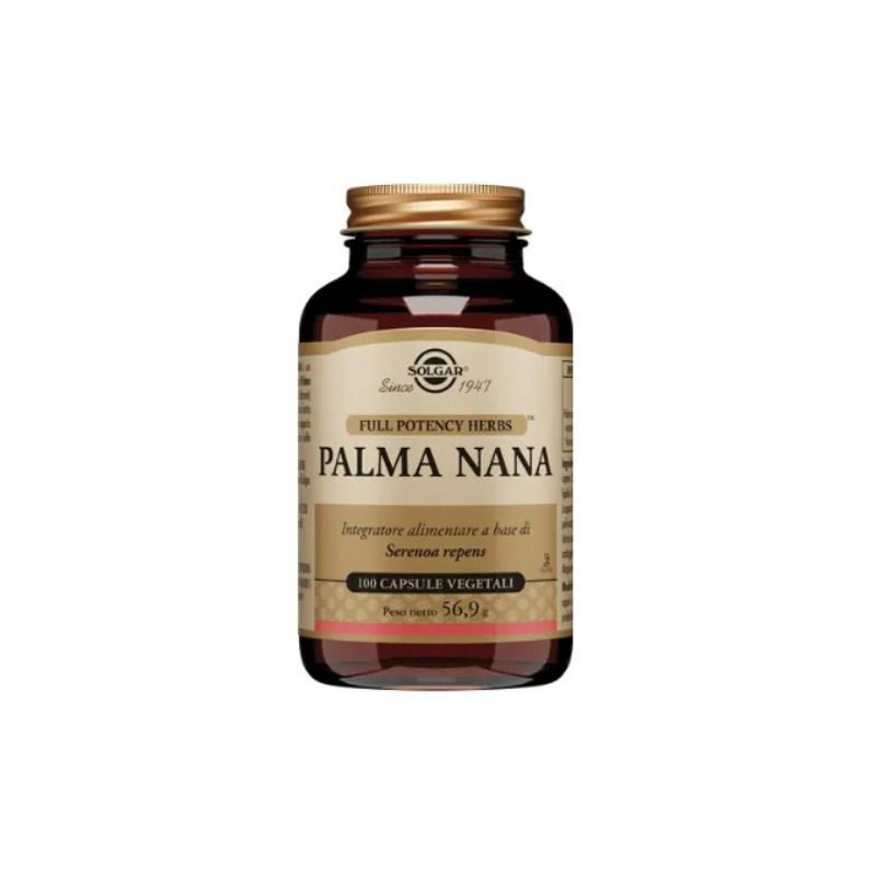 Solgar Palma Nana per il benessere delle vie urinarie 100 capsule vegetali-1