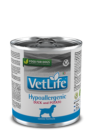 Farmina Vet Life Hypoallergenic Anatra E Patate Per Cani Lattina 300g-1