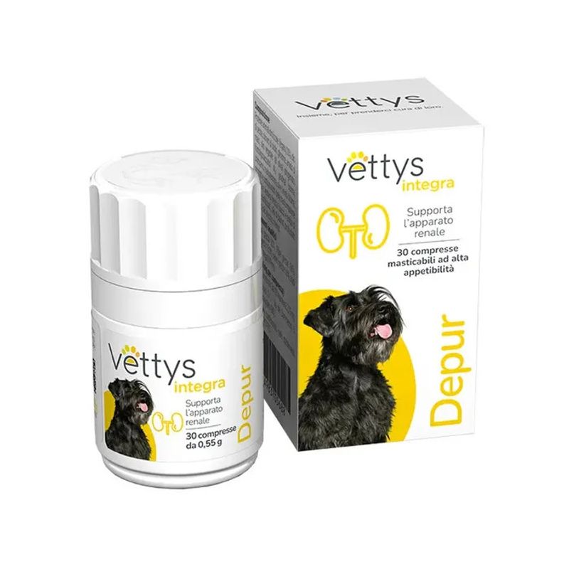 Vettys Integra Depur Per Cani 30 Compresse-1