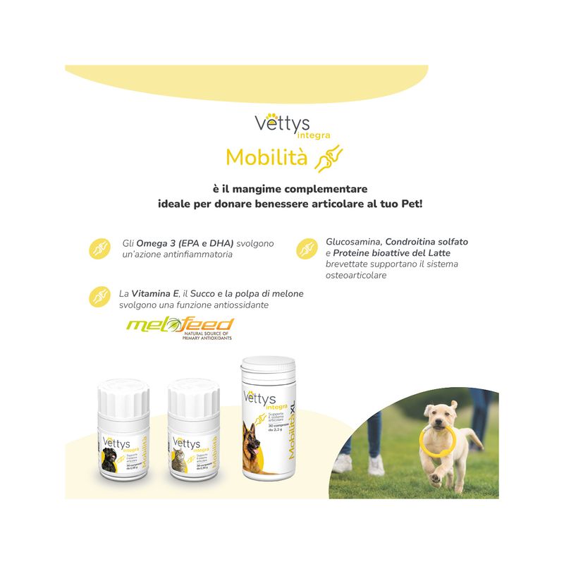 Vettys Integra Mobilità Per Cani 30 Compresse-3