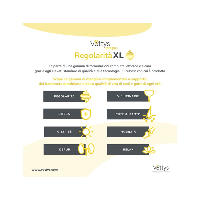 Vettys Integra Regolarità Per Cani Taglia XL 30 Compresse-5