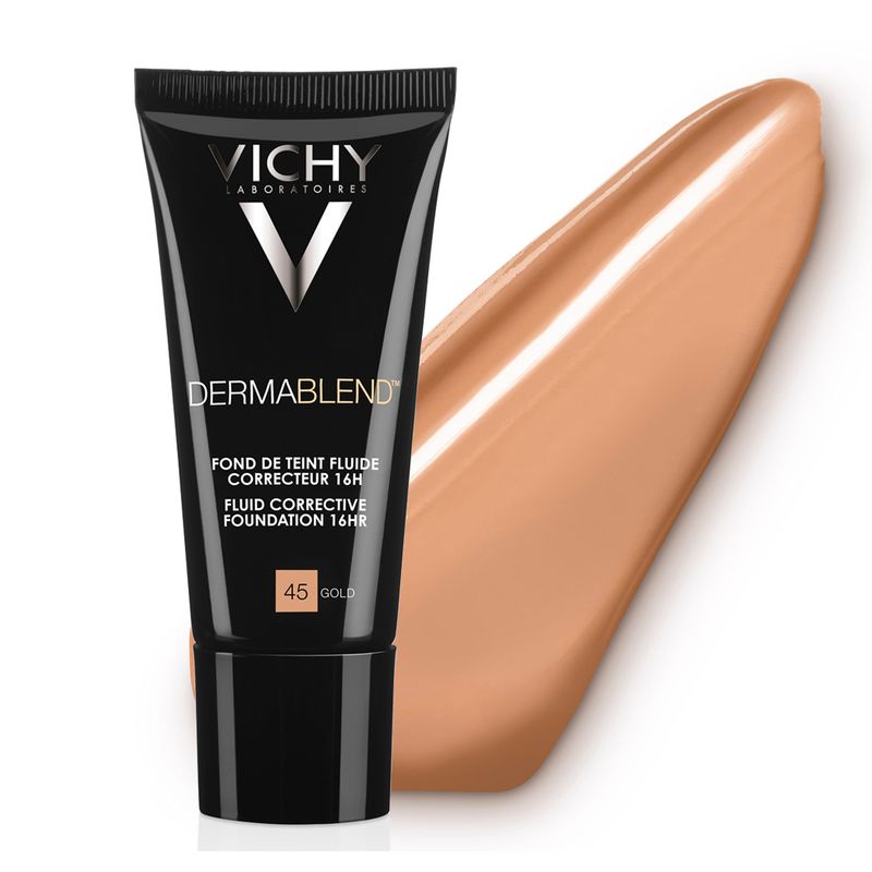 Vichy Dermablend SPF35 fondotinta fluido coprente tonalità 45 30ml-1