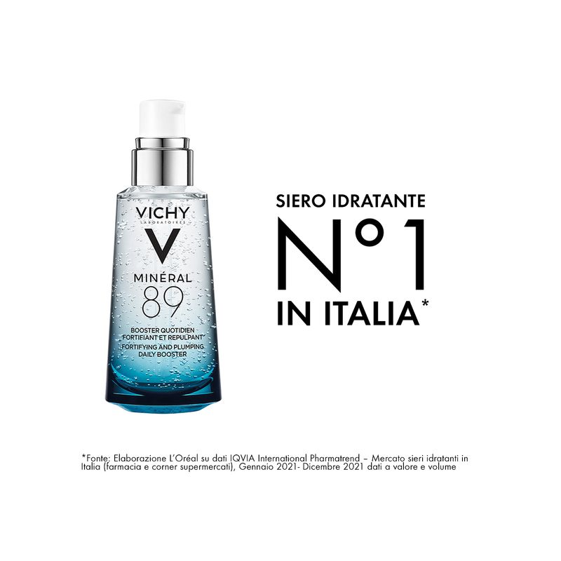 Vichy Mineral 89 Booster quotidiano fortificante e rimpolpante con acido ialuronico 75 ml-2