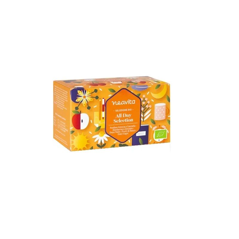 Neavita All Day Selection selezione di infusi e tisane bio 20 filtri-1