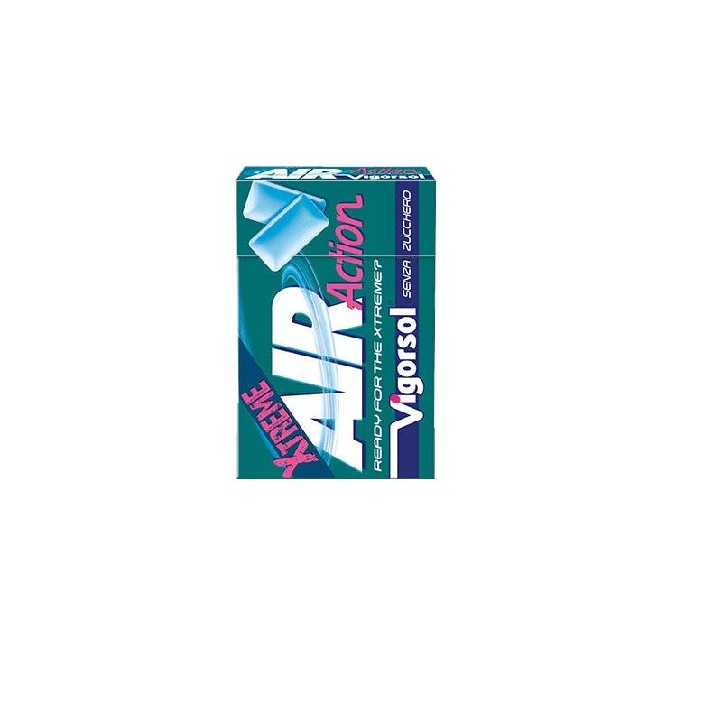 Vigorsol Air Act Extreme Chewing-Gum 31g 20 Pezzi-1
