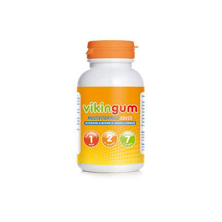 Vikingum Multivitaminico Adulti gusto agrumi 60 caramelle gommose-2