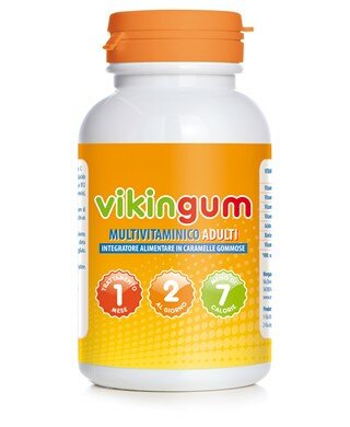 Vikingum Multivitaminico Adulti gusto agrumi 60 caramelle gommose-1