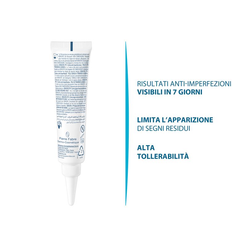Ducray Keracnyl PP+ crema anti-imperfezioni pelle grassa a tendenza acneica 30ml-2