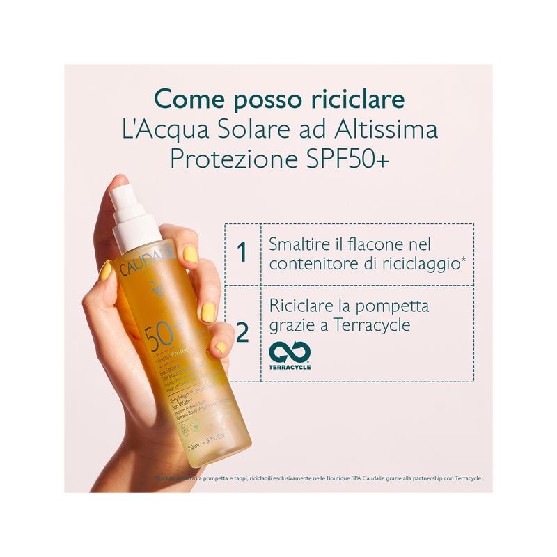 Caudalie Vinosun Protect Acqua Solare ad Altissima Protezione SPF50+ 150ml-8