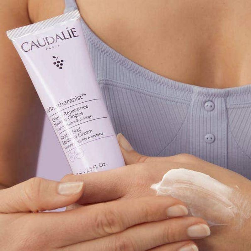 Caudalie Vinotherapist Crema Riparatrice Mani & Unghie 75ml-3