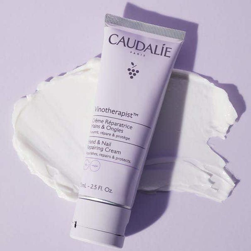 Caudalie Vinotherapist Crema Riparatrice Mani & Unghie 75ml-5