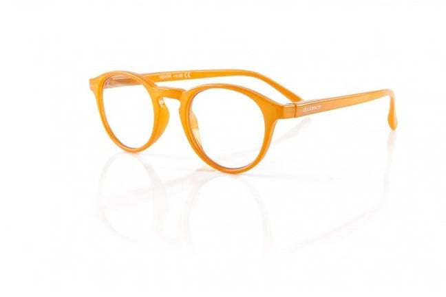 Vintage Orange Occhiali Da Vista + 3,00 Diottria 1 Paio-1