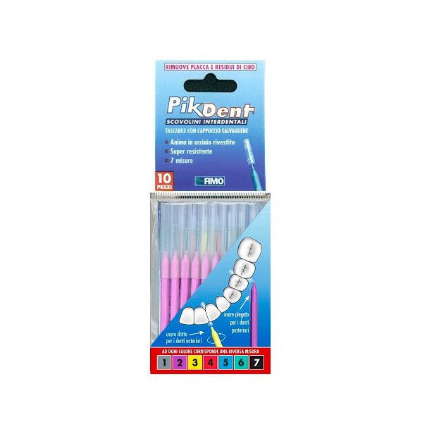 PikDent scovolini interdentali 10 pezzi 0,5mm-2