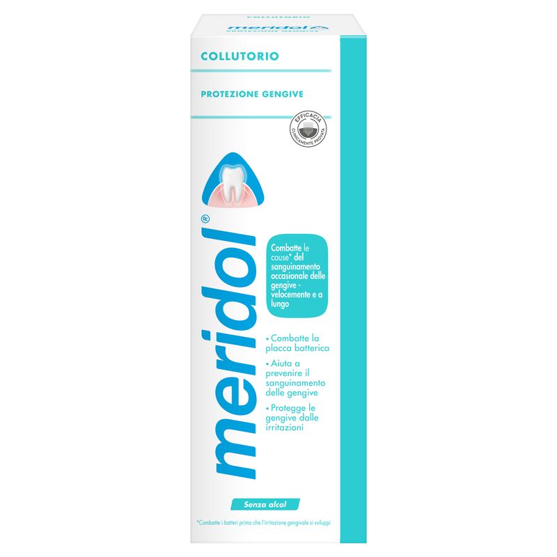 Meridol Protezione Gengive Collutorio antibatterico quotidiano 400ml-1