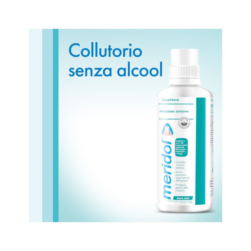 Meridol Protezione Gengive Collutorio antibatterico quotidiano 400ml-2