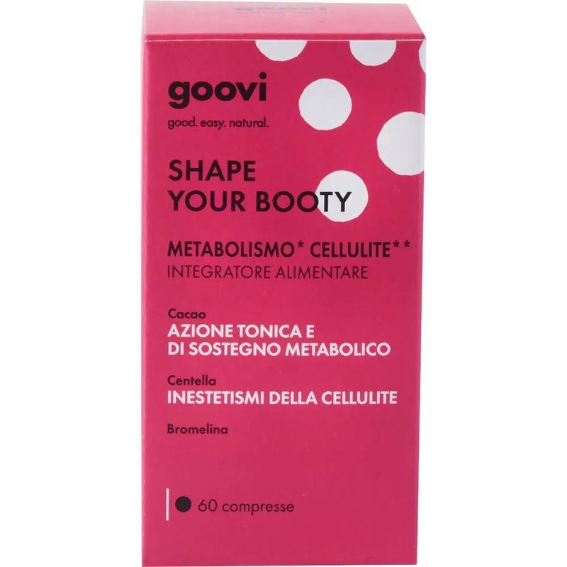 Goovi Shape Your Booty Integratore 60 Compresse Glutei-1