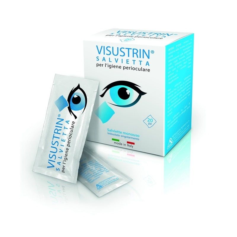 Visustrin Salvietta Oculare 20 Pezzi-1