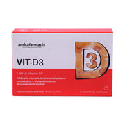 Amicafarmacia Vit D3 per il sistema immunitario e per il mantenimento di ossa e denti normali 60 com-1