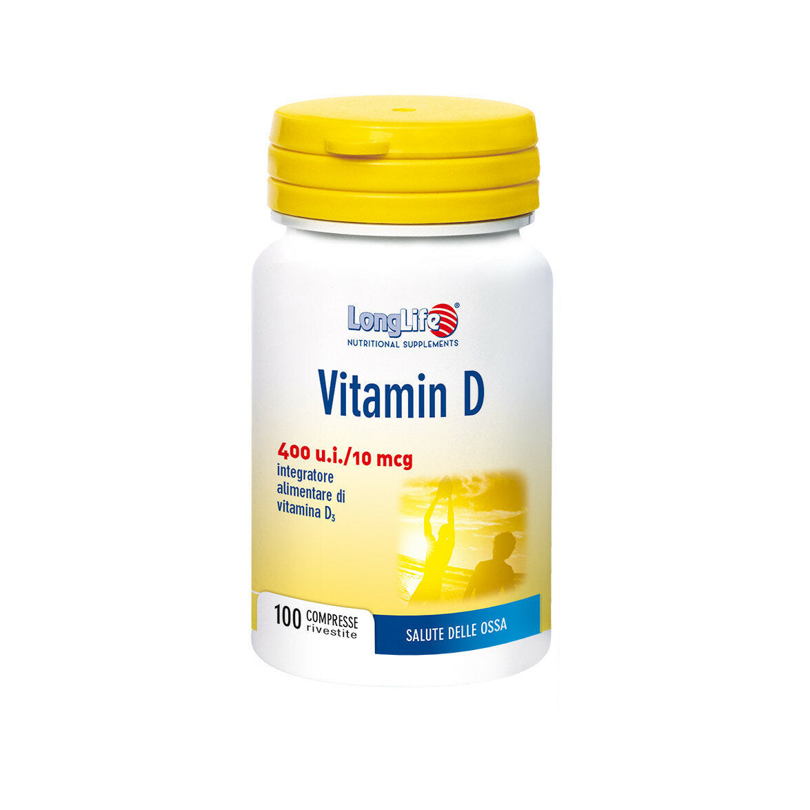 Longlife Vitamin D 400 u.i. per il benessere delle ossa 100 compresse-2