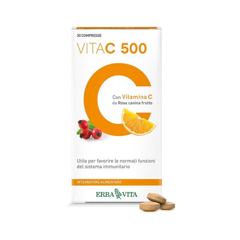 Erba Vita Vita C 500 30 Compresse-1