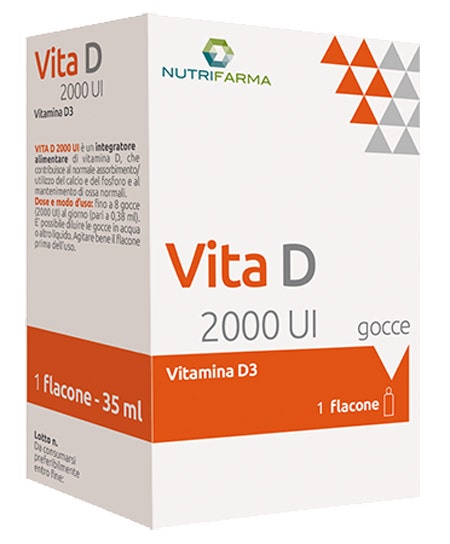 Vita D 2000 UI Gocce 35ml-1