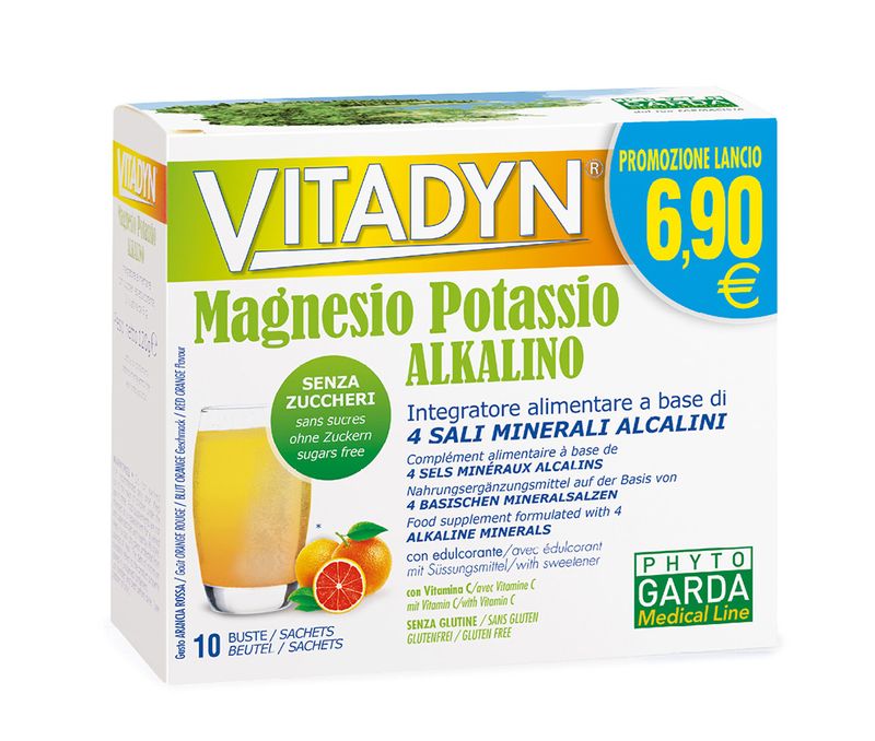 Vitadyn MG+K Alkalino integratore alimentare utile per le difese immunitarie e per la pressione sang-1