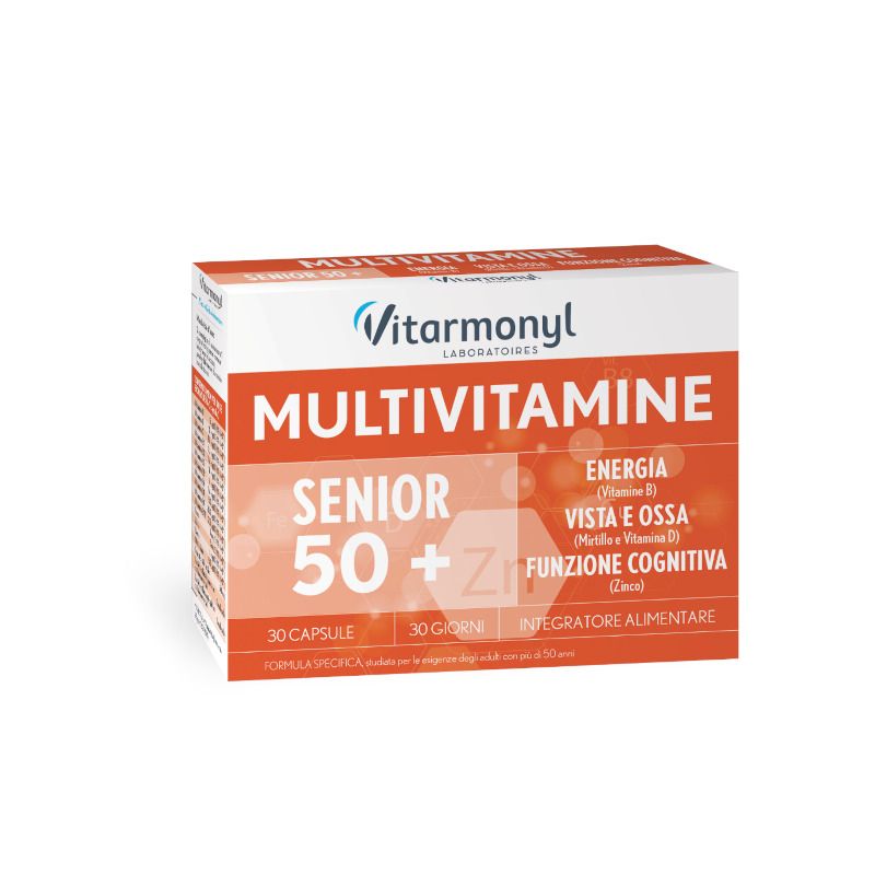 Vitarmonyl Multivitamine Senior 50+ integratore alimentare 30 capsule-1