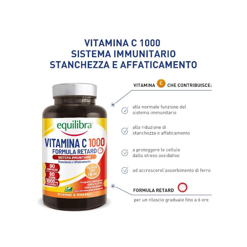 Equilibra Vitamina C 1000 90 Compresse-2