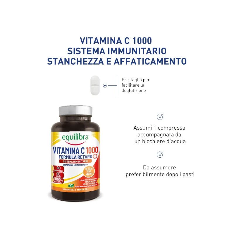 Equilibra Vitamina C 1000 90 Compresse-4