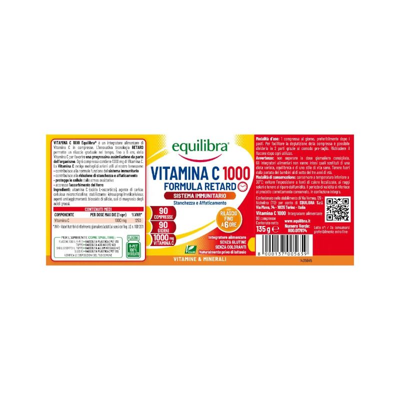 Equilibra Vitamina C 1000 90 Compresse-6