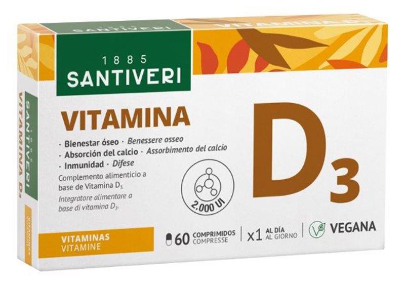VITAMINA D3 2000UI VEG 60CPR-1