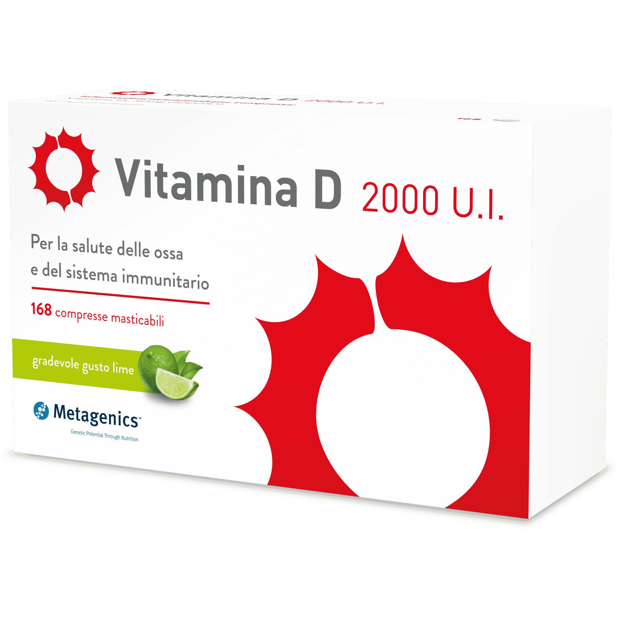 Metagenics Vitamina D 2000U.I 168 compresse-2