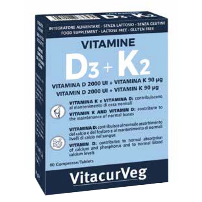 Vitamine D3+K2 60 Compresse-1